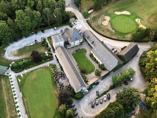 Golf & Hotel De Falnuee Mazy Exteriér fotografie
